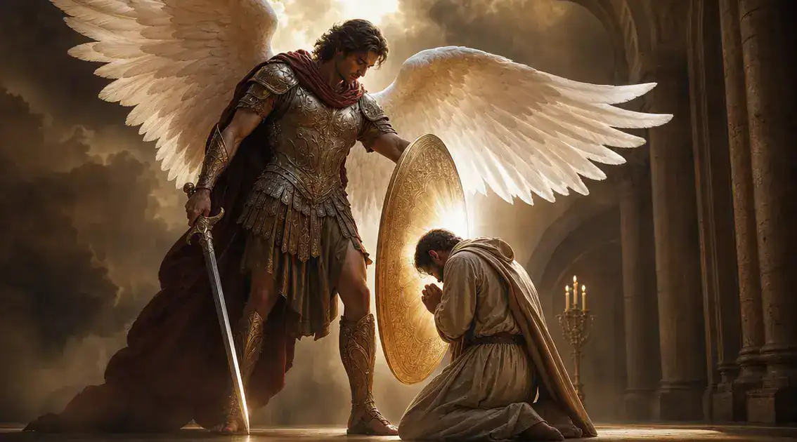 Meditación con San Miguel: siente la protección del arcángel guerrero