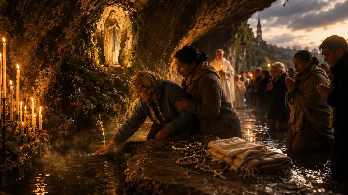 Oración, curación y peregrinación: experiencias espirituales en Lourdes