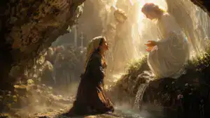 Santa Bernadette y los ángeles de Lourdes: la gruta, la luz y las visiones