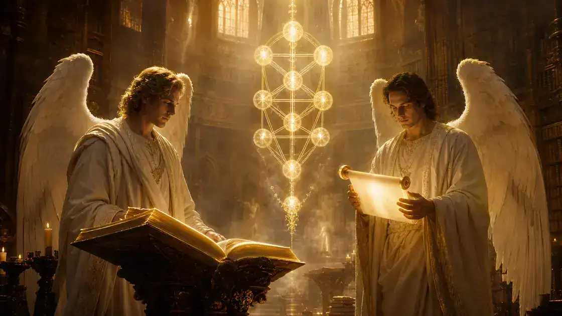Anjos na tradição judaica: Metatron, Raziel e figuras chave