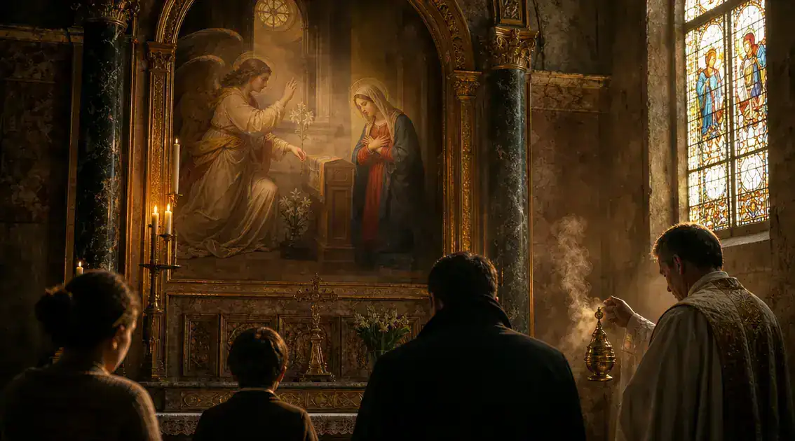 Como a igreja interpretou a presença de Gabriel
