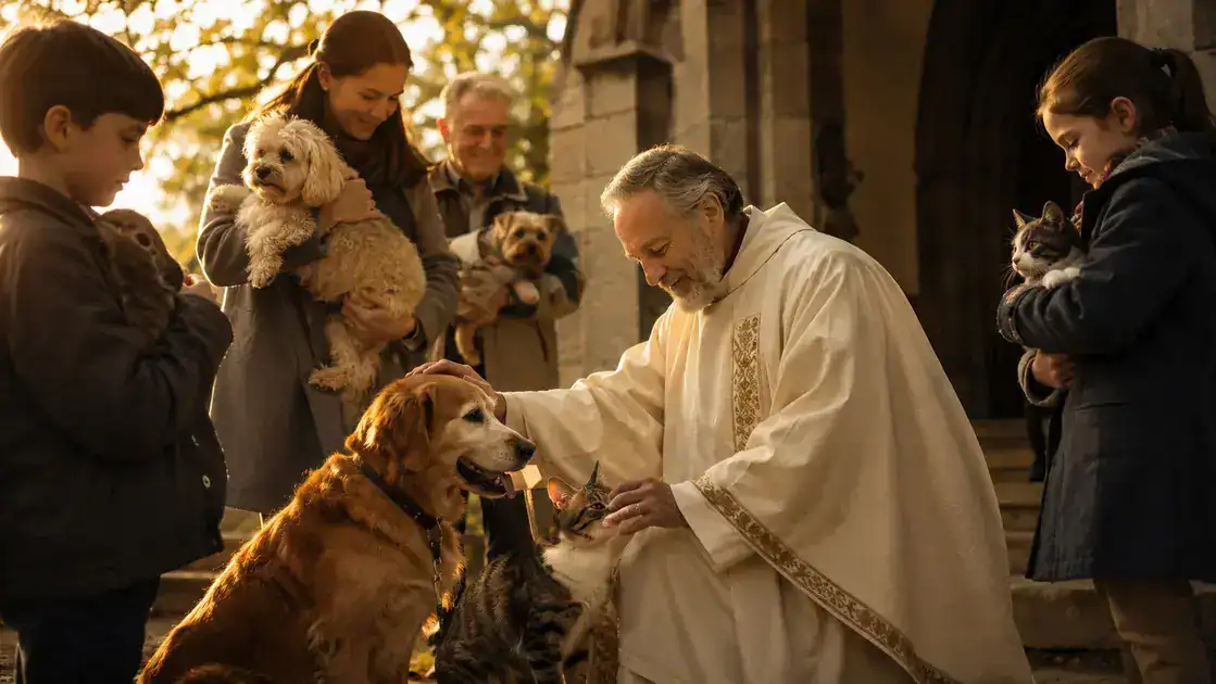 Como a liturgia e a tradição popular tratam animais e bênçãos