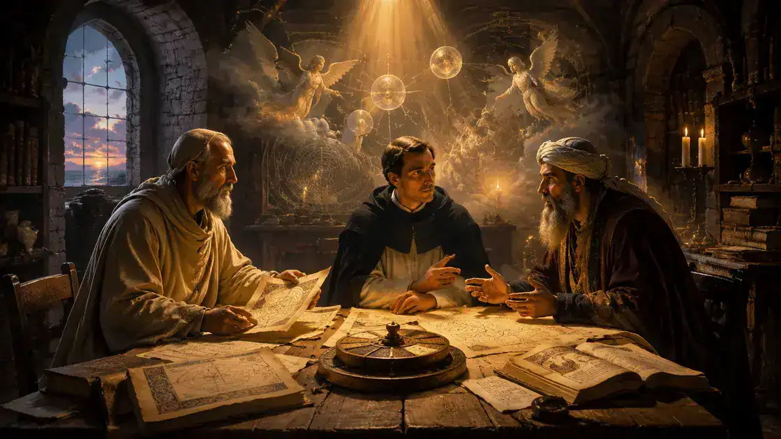 Contribuições de Pseudo-Dionísio, Tomás de Aquino e Ramon Llull