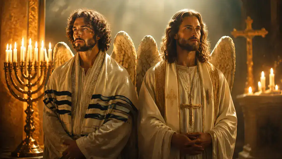 Hierarquia angelical no Judaísmo vs Cristianismo: comparação