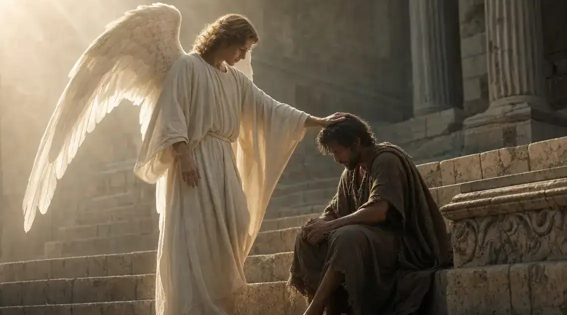 Mensagem angelical para quem está fraco e precisa de coragem