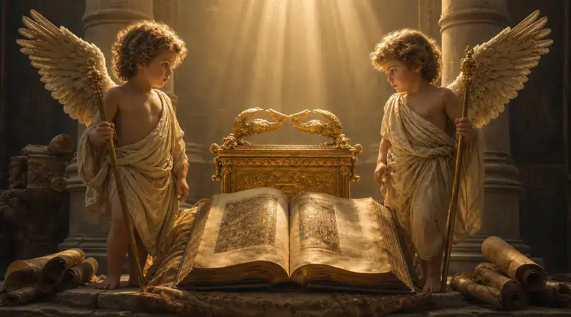 O papel dos querubins: guardiões do saber divino