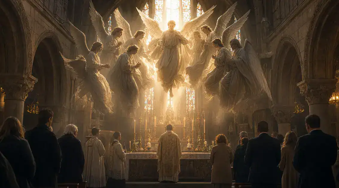 O Sanctus: quando a assembleia se une ao coro dos anjos na Missa