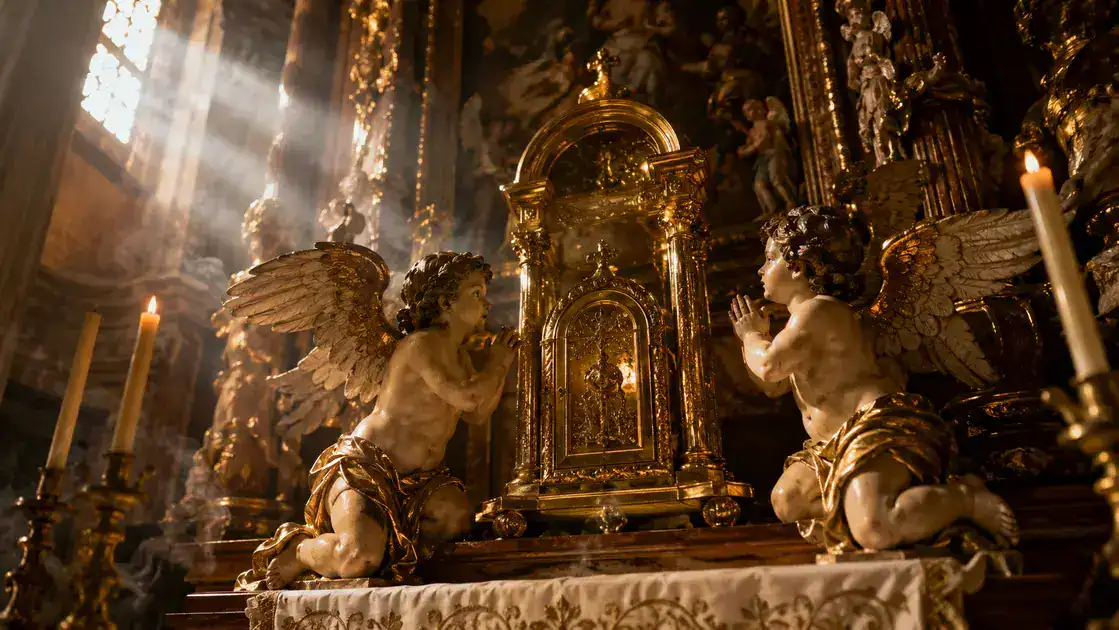 Querubins em altares e retábulos: presença devocional no espaço sagrado