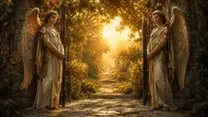 Querubins no Jardim do Eden: os guardiões do caminho para a vida