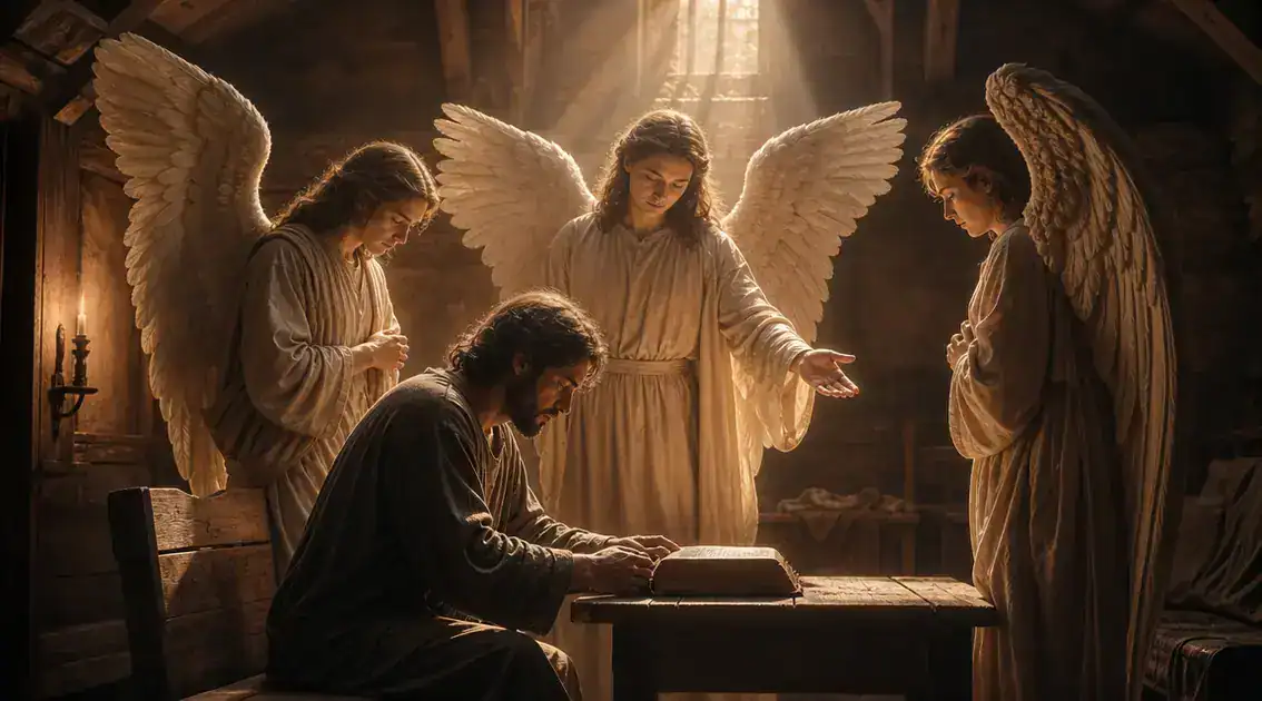 Tradição e teologia: interpretações sobre companhia angelical múltipla