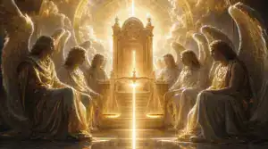 Tronos e a justiça divina: como esses anjos servem a Deus