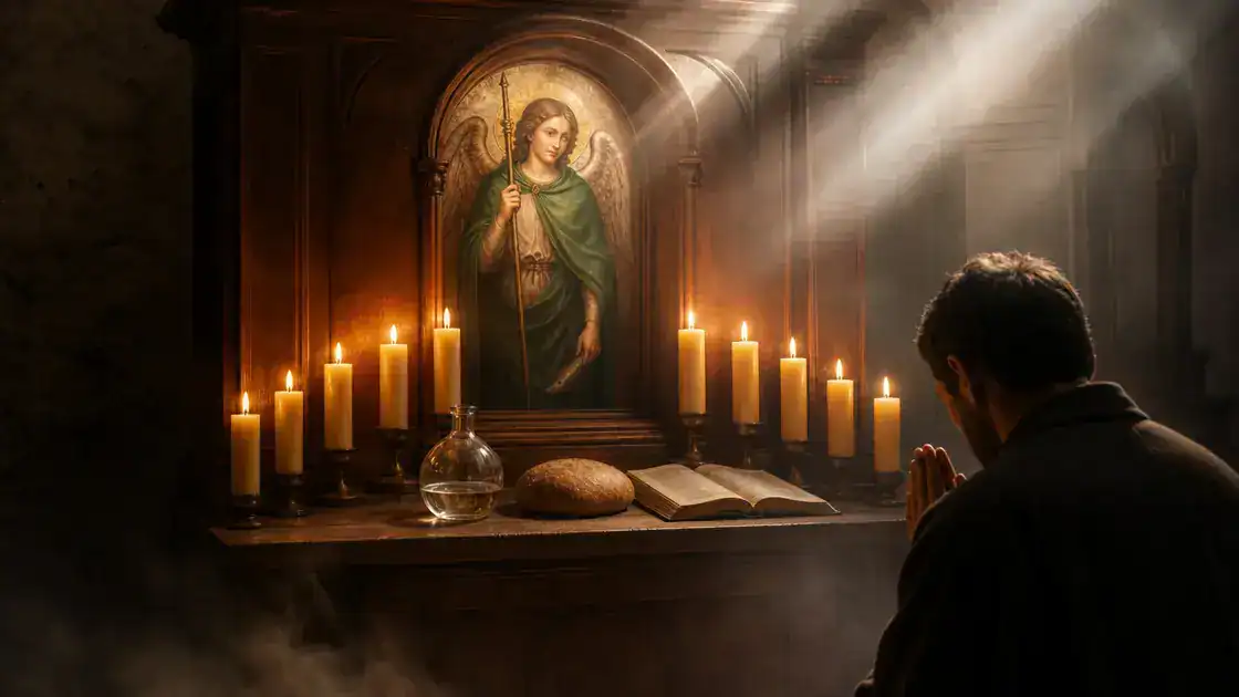A estrutura e intenção da novena ao arcanjo Rafael