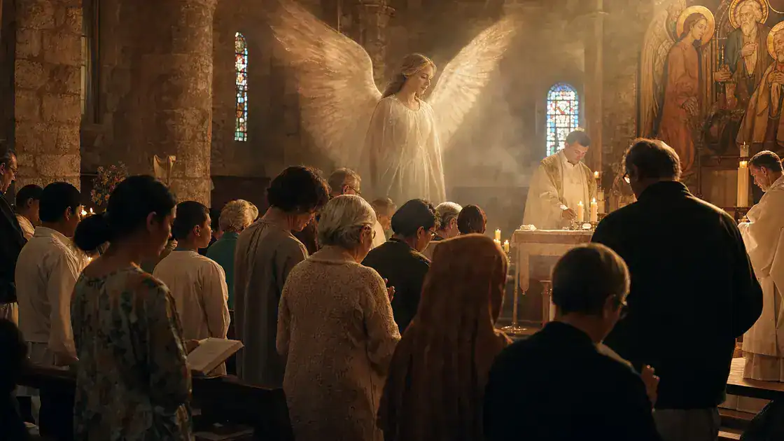 A função do anjo guardião na vida comunitária e litúrgica