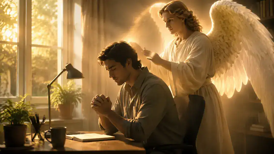 Antes de trabalhar: uma meditação angelical para o dia produtivo
