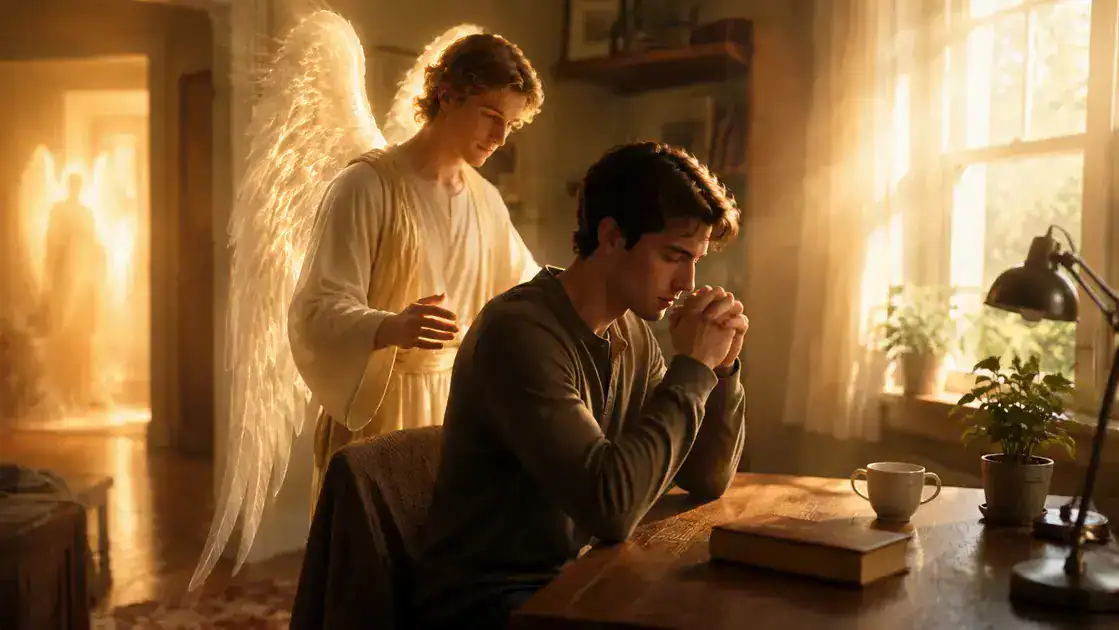 Como invocar presença angelical com oração breve