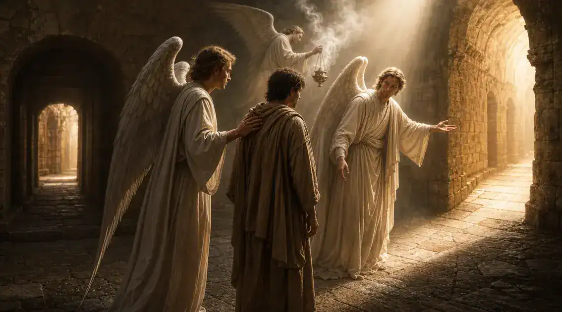 Funções distintas: proteção, guia e intercessão