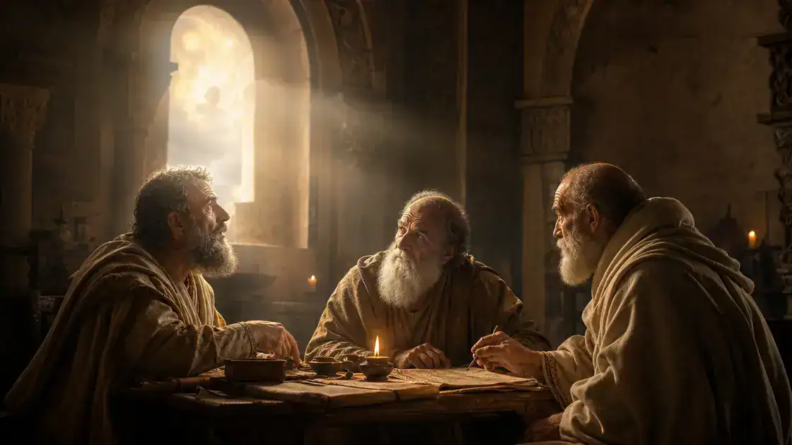Pais da igreja e a ideia de transformação angelical