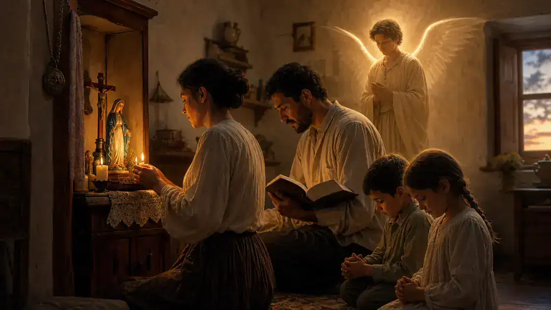 Práticas devocionais para sentir e acolher presença angelical