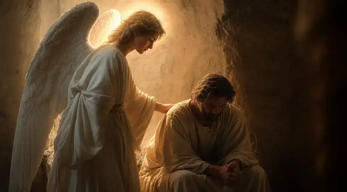 Reflexão angelical: encontre a força interior que os anjos revelam