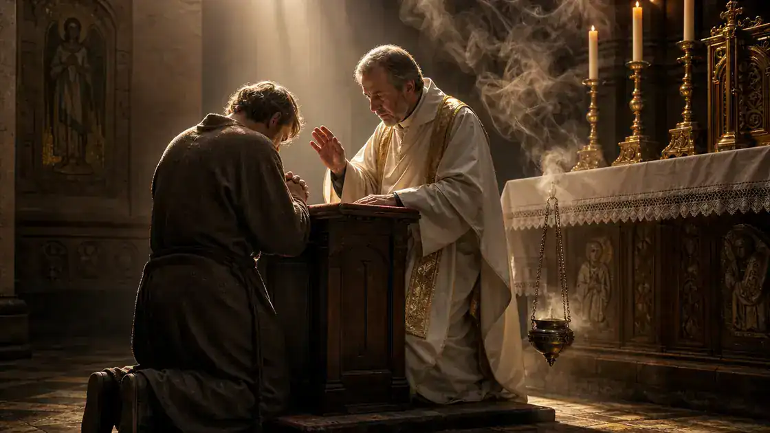 Simbolismo litúrgico: presença angelical nas celebrações de reconciliação