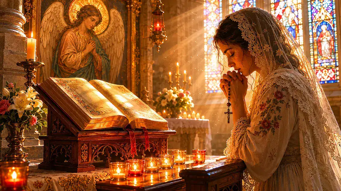 Textos litúrgicos e tradições da igreja sobre o anjo guardião